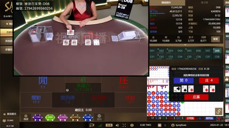 SA沙龍真人百家樂