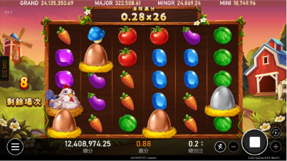 開心農場倍數消除畫面